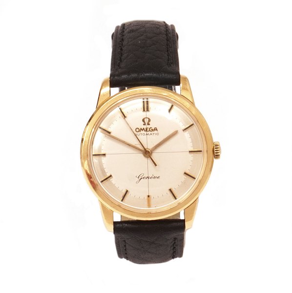 Omega Geneve Automatic 18kt guld ref 14702 1 ca. årgang 1959 caliber 552. D: 
34mm