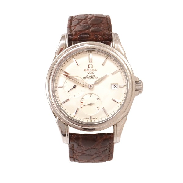 Omega de Ville stål chronometer automatik 4863.31.32. Caliber 2627. Gangreserve 
48 timer. Årgang ca. 2008. D: 38mm